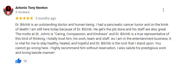 anton bilchik md reviews